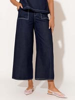 Stitch Detail Denim Pant