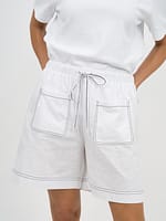 Mati Linen Pocket Short Pink Liberty Rose