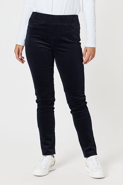 Harper Corduroy Pants Navy Gordon Smith
